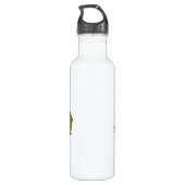 FörsterRick | großer amerikanischer Campout - Zelt Edelstahlflasche (Rückseite)