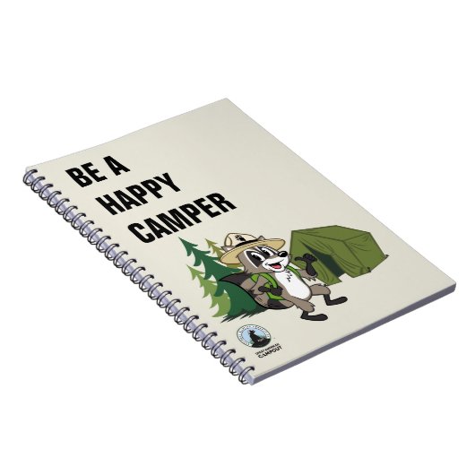 FörsterRick | großer amerikanischer Campout - Zelt Notizblock (Rechte Seite)