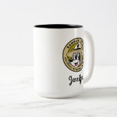 Försterrick-Logo FörsterRick | Zweifarbige Tasse (VorderseiteRechts)