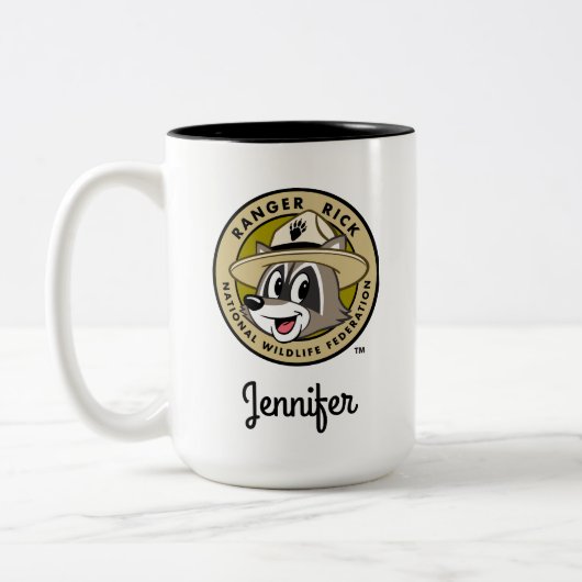 Försterrick-Logo FörsterRick | Zweifarbige Tasse (Links)