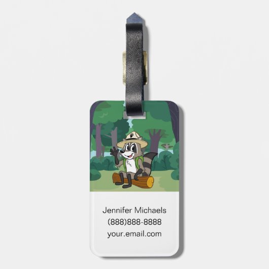 Försterrick-Sitzen FörsterRick | Gepäckanhänger (Rückseite vertikal)