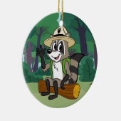 Försterrick-Sitzen FörsterRick | Keramikornament (Rechts)