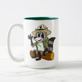 Försterrick-Sitzen FörsterRick | Zweifarbige Tasse (Links)