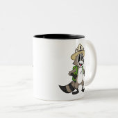 Försterrick-Zeigen FörsterRick | Zweifarbige Tasse (VorderseiteRechts)