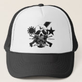 Försterschädelentwurf 1/75 mit Vorsprung u. dem Truckerkappe (Vorderseite)