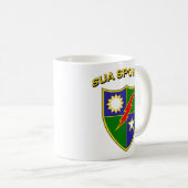 Förstervorsprung - Kampf-Mediziner-Abzeichen Kaffeetasse (VorderseiteRechts)