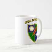 Förstervorsprung - Luft-Angriffs-Abzeichen Kaffeetasse (VorderseiteRechts)