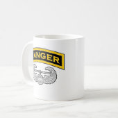 Förstervorsprung - Luft-Angriffs-Abzeichen Kaffeetasse (Vorderseite Links)