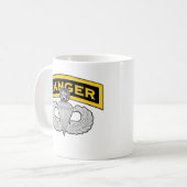 Förstervorsprung - Vorlagenbläser Kaffeetasse (Vorderseite Links)