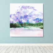 Forstmediation | Canvas Print Leinwanddruck (Insitu (Holzboden))