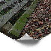 Forstpfad drucken poster (Ecke)