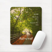 FORSTPFAD Herbst 07 - Mauspad (Mit Mouse)