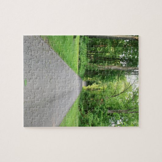 Forststraße Puzzle (Horizontal)