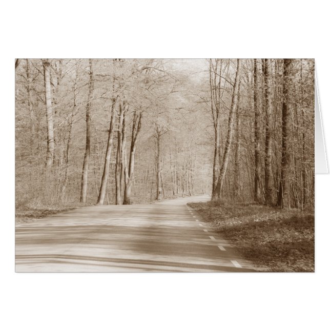 Forststraßenkarte (Vorderseite (Horizontal))