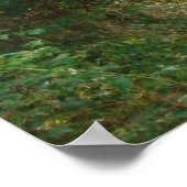 Forstweg in Dänemark Poster (Ecke)