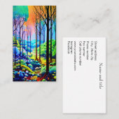 Forstweg Visitenkarte (Vorne/Hinten)