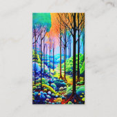 Forstweg Visitenkarte (Vorderseite)