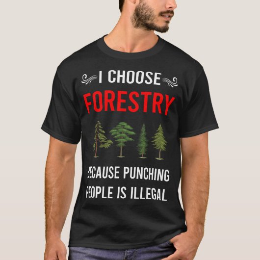 Forstwirtschaft T-Shirt (Vorderseite)