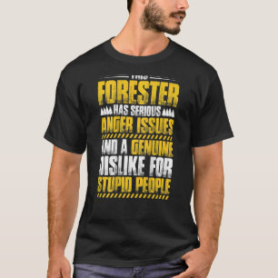Forstwirtschaft: Waldbrandprobleme T-Shirt