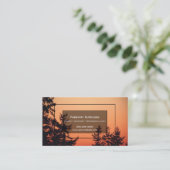 Forstwirtschaftskarte Visitenkarte (Stehend Vorderseite)