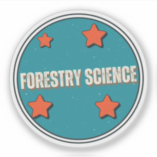 Forstwissenschaft Aufkleber