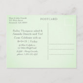 Forsyn Fotomotive Probe Abendessen Ankündigungspostkarte (Rückseite)