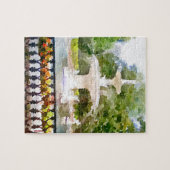 Forsyth Brunnen Aquarell-dem Druck in der Puzzle (Horizontal)