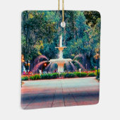 Forsyth Fountain: Keramikornament (Rechts)