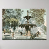 Forsyth Fountain Savannah GA Poster (Vorne)