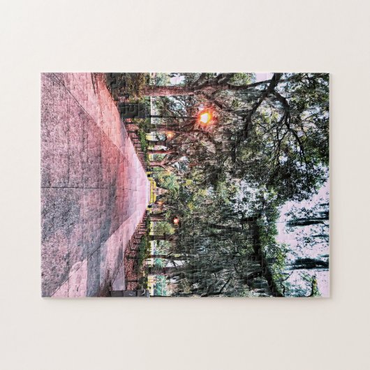 Forsyth Park Abend Puzzle (Horizontal)