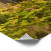 Forsyth Park - Foto, Savannah, Georgia (GA) USA Poster (Ecke)