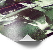 Forsyth Park Fountain Fotodruck (Ecke)