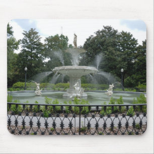 Forsyth Park Fountain Mousepad