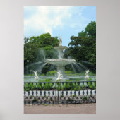 Forsyth Park Fountain Poster (Vorne)