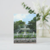 Forsyth Park Fountain Postkarte (Stehend Vorderseite)