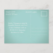 Forsyth Park Fountain Savannah GA Save the Date Ankündigungspostkarte (Rückseite)