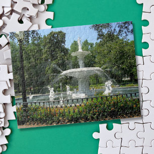 Forsyth Park Fountain Savannah Puzzle