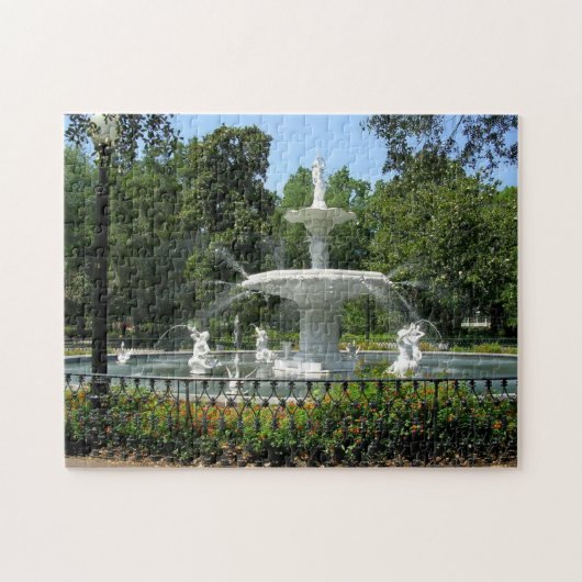 Forsyth Park Fountain Savannah Puzzle (Horizontal)