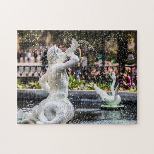 Forsyth Park Fountain | Savannah Puzzle (Horizontal)