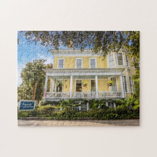 Forsyth Park Historic Savannah Inn Puzzle (Horizontal)