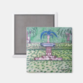 Forsyth Park Magnet (Vorderseite/Rückseite)
