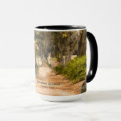 Forsyth Park, Reise-Fotografie der Savanne-GA Tasse (VorderseiteRechts)
