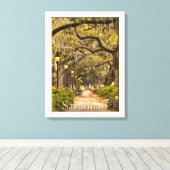 Forsyth Park - Savannah, GA Leinwanddruck (Insitu (Holzboden))