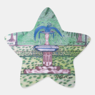 Forsyth Park-Star-Aufkleber Stern-Aufkleber