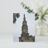 Forsyth Park Zivil War Memorial Savannah GA Foto Postkarte (Stehend Vorderseite)