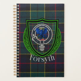 Forsyth Scottish Clan Tartan & Crest Planer