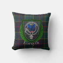 Forsyth Scottish Clan Tartan & Wappen