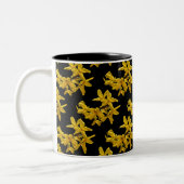 Forsythia Abstrakte Tasse (Links)