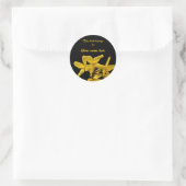 Forsythia Buchzeichen Sticker (Tasche)