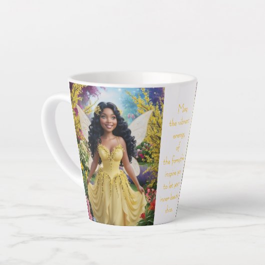 Forsythia Fairy Milchtasse (Linke Ecke)